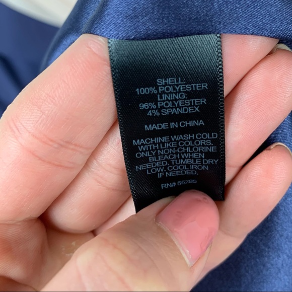 Express Ruched Color block mini dress sz 0 - Picture 9 of 10